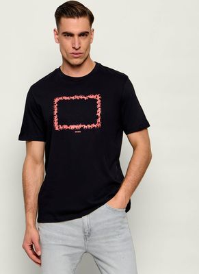 T-shirt męski HUGO ze sklepu: Gomez Fashion Store w kategorii: T-shirty męskie - zdjęcie 874714-BD9-10338_BU262M000131001