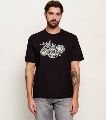 T-shirt męski HUGO ze sklepu: Gomez Fashion Store w kategorii: T-shirty męskie - zdjęcie 874714-BD9-10338_BU262M000135001