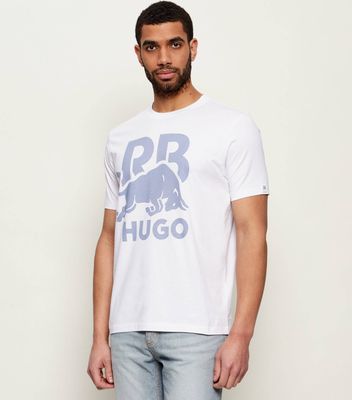 T-shirt męski HUGO ze sklepu: Gomez Fashion Store w kategorii: T-shirty męskie - zdjęcie 874714-BD9-10338_BU262M000141100