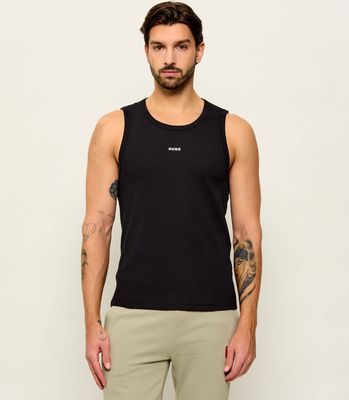 T-shirt męski casual HUGO ze sklepu: Gomez Fashion Store w kategorii: T-shirty męskie - zdjęcie 874714-BD9-10338_BU262M000148001