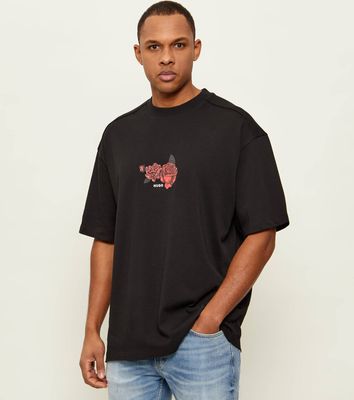 HUGO - T-shirt męski ze sklepu: Gomez Fashion Store w kategorii: T-shirty męskie - zdjęcie 874714-BD9-10338_BU262M000151001