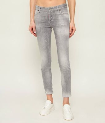 Jeansy damskie Dsquared2 ze sklepu: Gomez Fashion Store w kategorii: Jeansy damskie - zdjęcie 874714-BD9-10338_DQ261W000007852