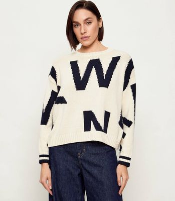 Sweter damski casualowy Weekend MaxMara ze sklepu: Gomez Fashion Store w kategorii: Swetry damskie - zdjęcie 874714-BD9-10338_MW261W000020003