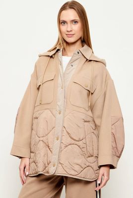 Kurtka damska casual Weekend MaxMara ze sklepu: Gomez Fashion Store w kategorii: Kurtki damskie - zdjęcie 874714-BD9-10338_MW261W000021159