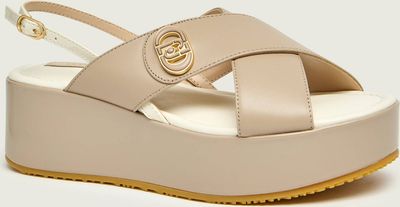 Sandały damskie na lato Liu Jo ze sklepu: Gomez Fashion Store w kategorii: Sandały damskie - zdjęcie 874714-BD9-10338_LC262W000010ZW2