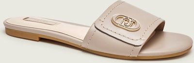 Klapki damskie na lato Liu Jo ze sklepu: Gomez Fashion Store w kategorii: Klapki damskie - zdjęcie 874714-BD9-10338_LC262W000014ZW2