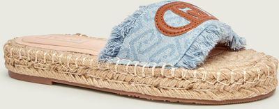 Klapki damskie na lato Liu Jo ze sklepu: Gomez Fashion Store w kategorii: Klapki damskie - zdjęcie 874714-BD9-10338_LC262W000015S64