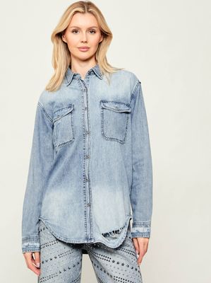 Koszula damska na wiosnę One Teaspoon ze sklepu: Gomez Fashion Store w kategorii: Koszule damskie - zdjęcie 874714-BD9-10338_OE261W000039004