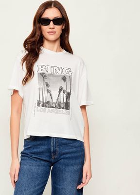Bluzka damska w stylu młodzieżowym Anine Bing ze sklepu: Gomez Fashion Store w kategorii: Bluzki damskie - zdjęcie 874714-BD9-10338_AB261W000022009