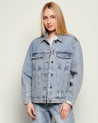 Kurtka damska casual Anine Bing ze sklepu: Gomez Fashion Store w kategorii: Kurtki damskie - zdjęcie 874714-BD9-10338_AB261W000029017