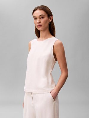 Bluzka damska na lato Calvin Klein ze sklepu: Gomez Fashion Store w kategorii: Bluzki damskie - zdjęcie 874714-BD9-10338_CK262W000112C91