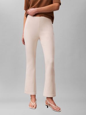 Spodnie damskie Calvin Klein ze sklepu: Gomez Fashion Store w kategorii: Spodnie damskie - zdjęcie 874714-BD9-10338_CK262W000114C91