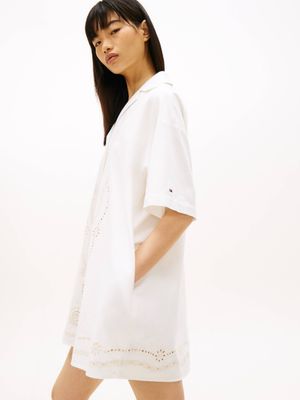 Sukienka oversize Tommy Jeans ze sklepu: Gomez Fashion Store w kategorii: Sukienki - zdjęcie 874714-BD9-10338_TM262W000065A13