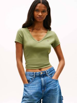 Bluzka damska casual Tommy Jeans ze sklepu: Gomez Fashion Store w kategorii: Bluzki damskie - zdjęcie 874714-BD9-10338_TM262W000081ZE9