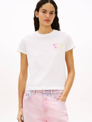 Bluzka damska casual Tommy Jeans ze sklepu: Gomez Fashion Store w kategorii: Bluzki damskie - zdjęcie 874714-BD9-10338_TM262W000097A07