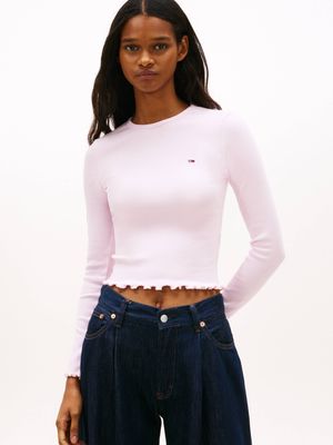 Bluzka damska Tommy Jeans ze sklepu: Gomez Fashion Store w kategorii: Bluzki damskie - zdjęcie 874714-BD9-10338_TM262W000100D33