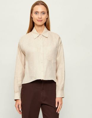 Koszula damska casualowa Weekend MaxMara ze sklepu: Gomez Fashion Store w kategorii: Koszule damskie - zdjęcie 874714-BD9-10338_MW262W000001023