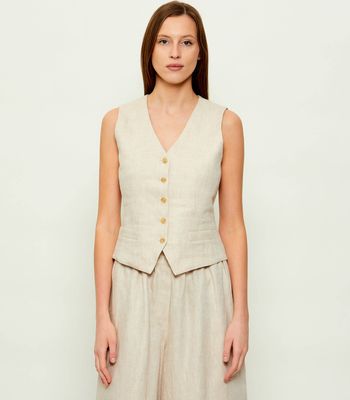 Kamizelka damska wiosenna casualowa Weekend MaxMara ze sklepu: Gomez Fashion Store w kategorii: Kamizelki damskie - zdjęcie 874714-BD9-10338_MW262W000010023
