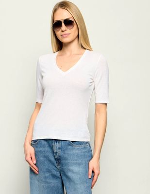 Weekend MaxMara - Bluzka damska casual ze sklepu: Gomez Fashion Store w kategorii: Bluzki damskie - zdjęcie 874714-BD9-10338_MW262W000016001