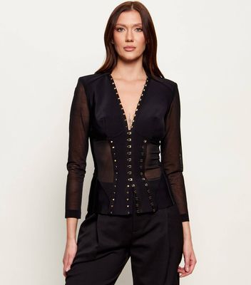 Bluzka damska casual Elisabetta Franchi ze sklepu: Gomez Fashion Store w kategorii: Bluzki damskie - zdjęcie 874714-BD9-10338_EF262W000024110