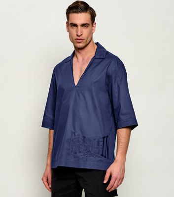 Koszula męska casual BALMAIN ze sklepu: Gomez Fashion Store w kategorii: Koszule męskie - zdjęcie 874714-BD9-10338_BA262M000006142