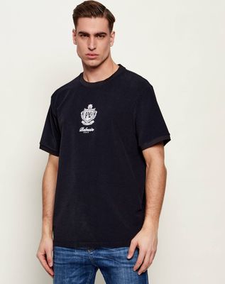 BALMAIN - T-shirt męski młodzieżowy ze sklepu: Gomez Fashion Store w kategorii: T-shirty męskie - zdjęcie 874714-BD9-10338_BA262M000010056