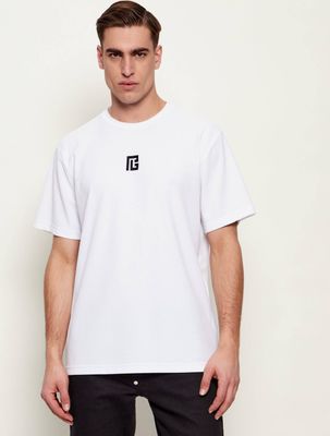 BALMAIN - T-shirt męski casual ze sklepu: Gomez Fashion Store w kategorii: T-shirty męskie - zdjęcie 874714-BD9-10338_BA262M000011143