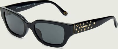 Okulary przeciwsłoneczne damskie Coach ze sklepu: Gomez Fashion Store w kategorii: Okulary przeciwsłoneczne damskie - zdjęcie 874714-BD9-10338_CN261W000047185