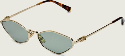 Okulary przeciwsłoneczne damskie MIU MIU ze sklepu: Gomez Fashion Store w kategorii: Okulary przeciwsłoneczne damskie - zdjęcie 874714-BD9-10338_IU261W000004078