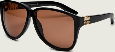 Okulary przeciwsłoneczne damskie MIU MIU ze sklepu: Gomez Fashion Store w kategorii: Okulary przeciwsłoneczne damskie - zdjęcie 874714-BD9-10338_IU261W000005079