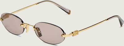 Okulary przeciwsłoneczne damskie MIU MIU ze sklepu: Gomez Fashion Store w kategorii: Okulary przeciwsłoneczne damskie - zdjęcie 874714-BD9-10338_IU261W000007076