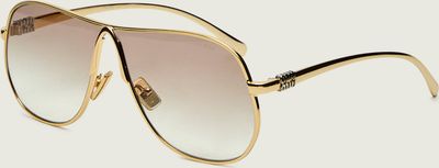 Okulary przeciwsłoneczne damskie MIU MIU ze sklepu: Gomez Fashion Store w kategorii: Okulary przeciwsłoneczne damskie - zdjęcie 874714-BD9-10338_IU261W000009083