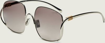 Okulary przeciwsłoneczne damskie MIU MIU ze sklepu: Gomez Fashion Store w kategorii: Okulary przeciwsłoneczne damskie - zdjęcie 874714-BD9-10338_IU261W000010087