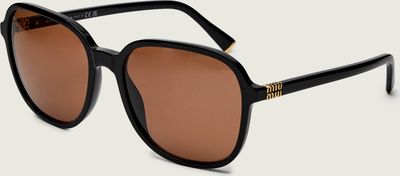 Okulary przeciwsłoneczne damskie MIU MIU ze sklepu: Gomez Fashion Store w kategorii: Okulary przeciwsłoneczne damskie - zdjęcie 874714-BD9-10338_IU261W000011079