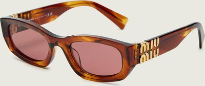 MIU MIU - Okulary przeciwsłoneczne damskie ze sklepu: Gomez Fashion Store w kategorii: Okulary przeciwsłoneczne damskie - zdjęcie 874714-BD9-10338_IU261W000014095