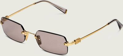 Okulary przeciwsłoneczne damskie MIU MIU ze sklepu: Gomez Fashion Store w kategorii: Okulary przeciwsłoneczne damskie - zdjęcie 874714-BD9-10338_IU261W000017076