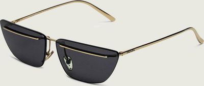 Okulary przeciwsłoneczne damskie PRADA ze sklepu: Gomez Fashion Store w kategorii: Okulary przeciwsłoneczne damskie - zdjęcie 874714-BD9-10338_PP261W000006325