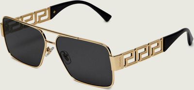 Okulary przeciwsłoneczne Versace ze sklepu: Gomez Fashion Store w kategorii: Okulary przeciwsłoneczne męskie - zdjęcie 874714-BD9-10338_VE261M000008928