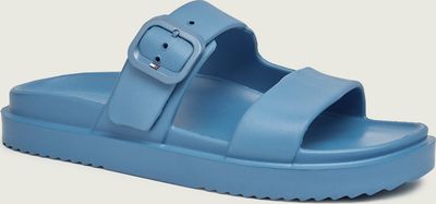 Klapki damskie na lato Tommy Hilfiger ze sklepu: Gomez Fashion Store w kategorii: Klapki damskie - zdjęcie 874714-BD9-10338_TH262W000099ZG5