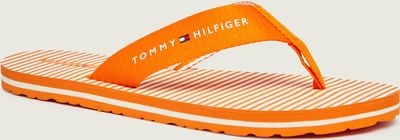 Klapki damskie letnie Tommy Hilfiger ze sklepu: Gomez Fashion Store w kategorii: Klapki damskie - zdjęcie 874714-BD9-10338_TH262W000101ZG2