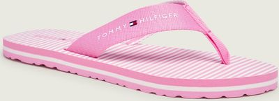 Klapki damskie na lato Tommy Hilfiger ze sklepu: Gomez Fashion Store w kategorii: Klapki damskie - zdjęcie 874714-BD9-10338_TH262W000101Z37