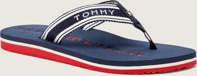 Klapki damskie na lato Tommy Hilfiger ze sklepu: Gomez Fashion Store w kategorii: Klapki damskie - zdjęcie 874714-BD9-10338_TH262W000102D11