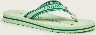 Klapki damskie na lato Tommy Hilfiger ze sklepu: Gomez Fashion Store w kategorii: Klapki damskie - zdjęcie 874714-BD9-10338_TH262W000102ZG7