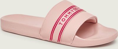 Klapki damskie na lato Tommy Hilfiger ze sklepu: Gomez Fashion Store w kategorii: Klapki damskie - zdjęcie 874714-BD9-10338_TH262W000112F70