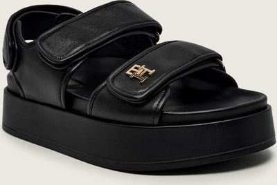 Sandały damskie na lato Tommy Hilfiger ze sklepu: Gomez Fashion Store w kategorii: Sandały damskie - zdjęcie 874714-BD9-10338_TH262W000115D12