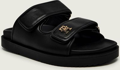 Klapki damskie na lato Tommy Hilfiger ze sklepu: Gomez Fashion Store w kategorii: Klapki damskie - zdjęcie 874714-BD9-10338_TH262W000116D12
