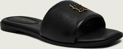 Klapki damskie na lato Tommy Hilfiger ze sklepu: Gomez Fashion Store w kategorii: Klapki damskie - zdjęcie 874714-BD9-10338_TH262W000130D12