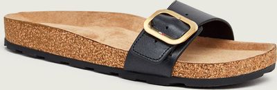 Klapki damskie na lato Tommy Hilfiger ze sklepu: Gomez Fashion Store w kategorii: Klapki damskie - zdjęcie 874714-BD9-10338_TH262W000137D12
