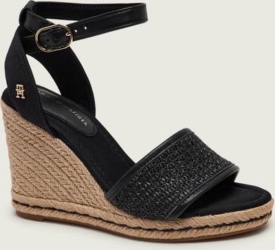 Sandały damskie na lato Tommy Hilfiger ze sklepu: Gomez Fashion Store w kategorii: Sandały damskie - zdjęcie 874714-BD9-10338_TH262W000140D12