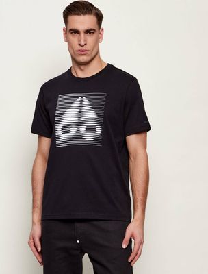 Moose Knuckles - T-shirt męski ze sklepu: Gomez Fashion Store w kategorii: T-shirty męskie - zdjęcie 874714-BD9-10338_MN262M000015392